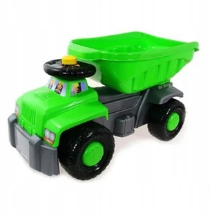 Wywrotka Jeździk Auto Samochód Odpychacz Żółta - Jeździki dla dzieci - miniaturka - grafika 2