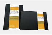 Notesy i bloczki - Hahnemühle Szkicownik D & S  A6, 140 G/M, 62 arkuszy, HF = formacie pionowym to stabilny czarne Cover zabezpiecza fadengehefteten bogactwem liście. Ołówek, węgiel, kreda, sangwina, Fine linern rysowania z, 10628323 - miniaturka - grafika 1
