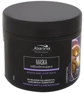 Maski do włosów - Joanna Professional Keratin Rebuilding Hair Mask maska odbudowująca do włosów osłabionych z keratyną 500g 61883-uniw - miniaturka - grafika 1