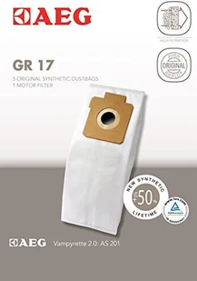 AEG GR17 oryginalnych worków do odkurzacza, pasuje do AEG Vampyrette 2.0 AS2..., A, Sonstige GR 17 - Worki do odkurzaczy - miniaturka - grafika 2