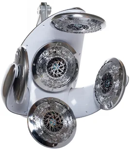 Barbiero Infrazon wiszący BB-6082E srebrno-szary BB-6082E/HANG - Sauny do włosów - miniaturka - grafika 3