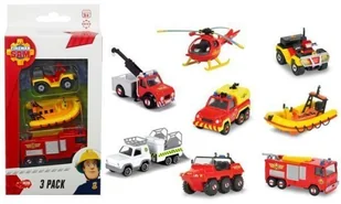 Dickie Toys Strażam Sam 3 pojazdy Die-Cast Phoenix, Vet i przy 203099629038 - Samochody i pojazdy dla dzieci - miniaturka - grafika 7