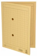 Koszulki na dokumenty - Elba teczka na dokumenty, z kartonu manila 250 g/qm, mieści około 100 kartek A4, 50 szt., niebieska, żółty 100091659 - miniaturka - grafika 1
