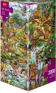 Heye Puzzle 2000 Egzotyczne safari - - Puzzle - miniaturka - grafika 2