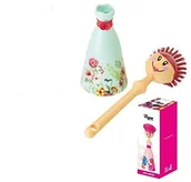 Ściereczki, gąbki, czyściki - Vigar Dolls szczotka do płukania, tworzywo sztuczne, niebieski i różowy Dolls - miniaturka - grafika 1