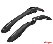 Błotniki rowerowe - Kross Zestaw błotników HARRIER II SDE BK 24"-29" BLACK - miniaturka - grafika 1