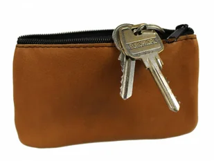PolskaGalanteria.pl Etui Na Klucze Kluczówka Małe Jeden Zamek PolskaGalanteria.pl Skóra Naturalna 7,5 x 12,5 - Etui na dokumenty i karty - miniaturka - grafika 2