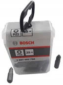 Akcesoria do urządzeń ogrodniczych - BOSCH Bit Końcówka PZ2 Extra Hard 25 Sztuk Paczka - miniaturka - grafika 1