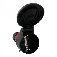 Osprzęt siłowy - Bals Gniazdo przenośne 16A 230V IP54 Uni-Schuko czerwone 7489 BALS 2494 BL 7489 - miniaturka - grafika 1