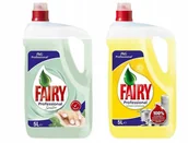 Środki do kuchni i łazienki - Fairy 2x Płyn do mycia naczyń 5l = 10l MIX - miniaturka - grafika 1