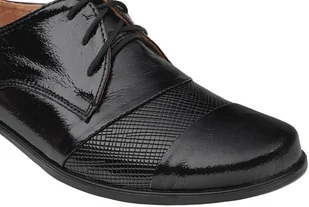 KMK Półbuty sznurowane wizytowe KMK 156 27614372 - Buty dla chłopców - miniaturka - grafika 5