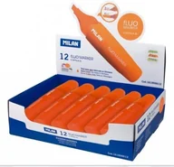 Przybory szkolne - MILAN Zakreślacz Capsule Fluo pomarańczowy (12szt) - miniaturka - grafika 1