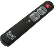 Piloty - Seki Pilot TV dla seniora SeKi Slim Czarny 30788 - miniaturka - grafika 1