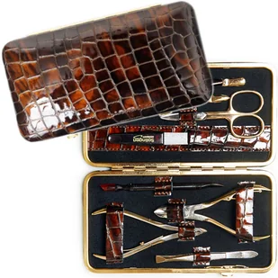 Solingen Miller Zestaw Do Manicure 8 brąz oryginał - Zestawy do manicure i pedicure - miniaturka - grafika 2