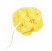 Akcesoria do oczyszczania twarzy - Lullalove GĄBECZKA DO DEMAKIJAŻU 100% naturalna fine silk LULLALOVE LU 250263 - miniaturka - grafika 1