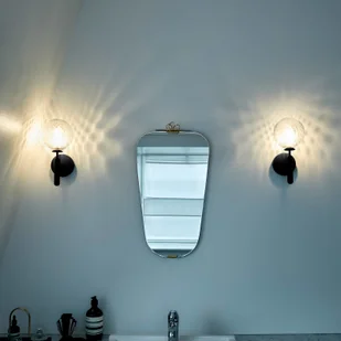 Nuura Aps Nuura Miira Wall kinkiet szary/przezroczysty - Lampy ścienne - miniaturka - grafika 2