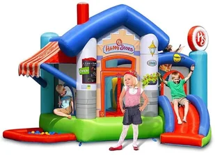 Happy Hop Dmuchaniec Happyhop Zamek Dmuchany Happy Store Zjeżdżalnia Trampolina - Place zabaw - miniaturka - grafika 2