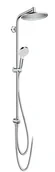 Zestawy prysznicowe - Hansgrohe Crometta S 240 1jet Reno EcoSmart 27270000 - miniaturka - grafika 1