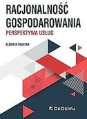 Ekonomia - Racjonalność gospodarowania Perspektywa usług Elżbieta Skąpska - miniaturka - grafika 1