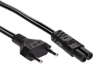 Kable - Akyga Kabel zasilający Euro M C7 0,50m kolor czarny AK-RD-04A AK-RD-04A - miniaturka - grafika 1