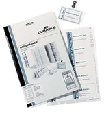 Artykuły biurowe - Durable kartka do identyfikatora, biały 145502 - miniaturka - grafika 1