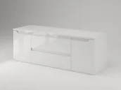 Szafki łazienkowe - Furni Szafka z Blatem ETHOS 120 cm D ETH BL 120 D - miniaturka - grafika 1