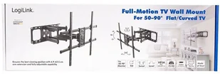 MAX logilink LogiLink Uchwyt ścienny do TV VESA 50-90 cali 75kg BP0151 - Uchwyty do telewizora - miniaturka - grafika 8