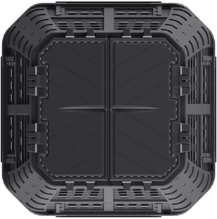 vidaXL Kompostownik termiczny do ogrodu, 880 L, plastikowy - Kompostowniki - miniaturka - grafika 4