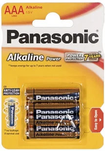 Panasonic Bateria alkaliczna LR03 1,5V 9334 9334 - Inne akcesoria elektryczne - miniaturka - grafika 3