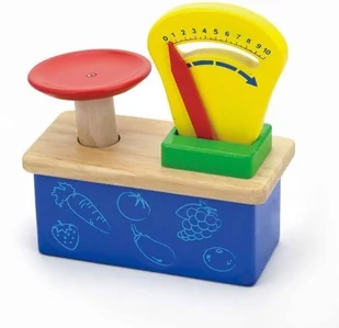 VIGA Drewniana waga sklepowa 59691 - Figurki dla dzieci - miniaturka - grafika 4
