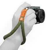 Akcesoria fotograficzne - MegaGear bawełniany pasek na rękę na aparat fotograficzny, komfortowa wyściółka, bezpieczna ochrona dla wszystkich aparatów, długość 23 cm, zielony MG936 - miniaturka - grafika 1