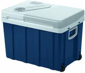 Lodówki turystyczne - Mobicool elektryczna lodówka podróżna do samochodów osobowych i ciężarowych, z wtyczką, na kółkach, 39 L, 12/24/230 V, AC/DC, W40 9105302774 - miniaturka - grafika 1