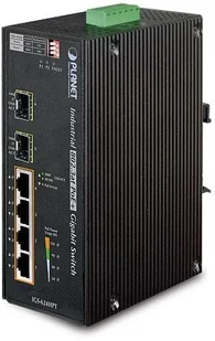 Planet IGS-624HPT Switch przemysłowy 4xGE PoE (WYP) WYPPLASIE0607 [6825292] - Switche - miniaturka - grafika 2