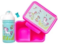 Bidony dla dzieci - Zdravá lahev Zestaw Jednorożec i wróżki 0,5 l - miniaturka - grafika 1