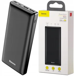 Baseus Mini JA 30000mAh Czarny - Powerbanki - miniaturka - grafika 3
