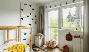 Małpiszon Ścianka wspinaczkowa dla dzieci biała z żółtymi kamieniami - Sprzęt wspinaczkowy - miniaturka - grafika 6