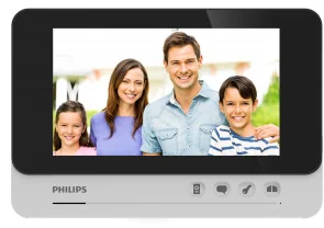 Philips Monitor  WelcomeEye AddComfort do rozbudowy zestawów z serii WelcomeEye Comfort, 7  ekran, sterowanie bramą, in 531135 - Wideodomofony - miniaturka - grafika 2