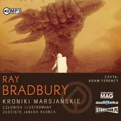 Audiobooki - literatura piękna - Cd Mp3 Kroniki Marsjańskie Człowiek Ilustrowany Złociste Jabłka Słońca Ray Bradbury - miniaturka - grafika 1