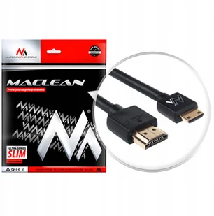 Maclean Przewód HDMI-miniHDMI 3m SLIM MCTV-713 - Kable - miniaturka - grafika 2