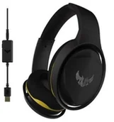 Słuchawki - Asus H5 czarne (90YH00Z5-B8UA00) - miniaturka - grafika 1