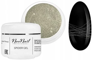 Neonail Spider Gel Silver 5 ml NOWOŚĆ! 7237 - Ozdoby do paznokci - miniaturka - grafika 7