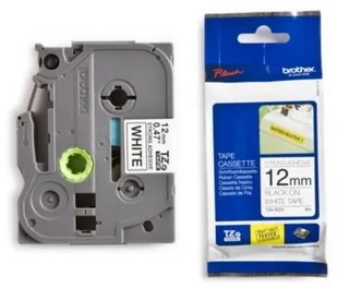 Brother Taśma laminowana TZ-S231 12mm czarny nadruk/białe tło TZ-S231 - Etykiety do drukarek - miniaturka - grafika 5