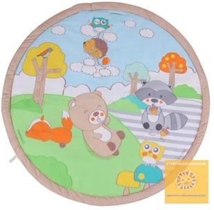 Sun Baby Mata XXL Leśni przyjaciele"  B05.043.1.1 - Maty edukacyjne - miniaturka - grafika 3