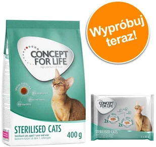 Concept for Life All Cats 0,4 kg - Sucha karma dla kotów - miniaturka - grafika 2
