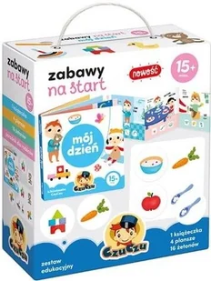 Zabawy Na Start Mój Dzień 15M+ Czuczu Praca zbiorowa - Książki edukacyjne - miniaturka - grafika 5