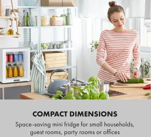 Lodówka Klarstein HEA-Brooklyn-36Wh - Lodówki Lodówka Klarstein HEA-Brooklyn-36Wh - Lodówki - miniaturka - grafika 2