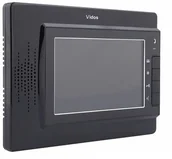 Domofony - Euratech Wideo Monitor 7 Cali LCD M320B Vidos Black - miniaturka - grafika 1