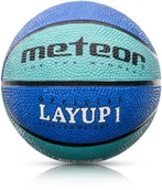 Koszykówka - Meteor Piłka koszykowa Layup 1 niebieski 07120 - miniaturka - grafika 1