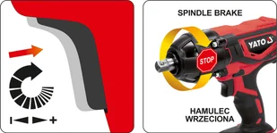 Yato 18V KLUCZ UDAROWY 1/2 """" 300NM YT-82805 YT-82805 - Klucze udarowe - miniaturka - grafika 5