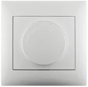 Wyłączniki światła i elektryczne - LEXMAN Ściemniacz obrotowy LIKA Biały LEXMAN - miniaturka - grafika 1